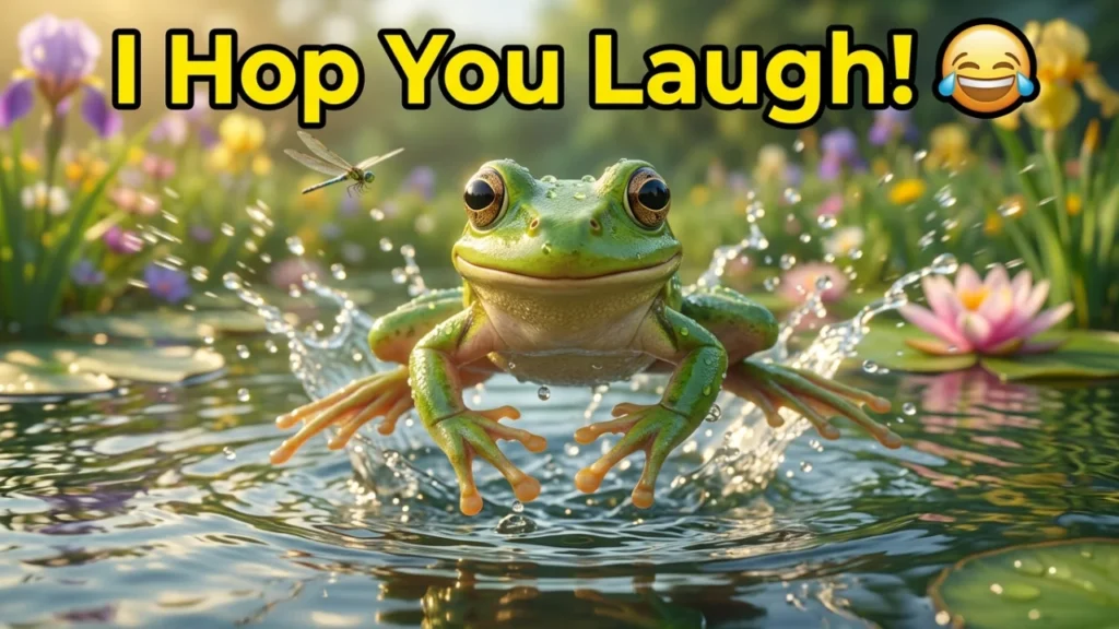 Best Frog Puns for Instagram Captions & Social Media