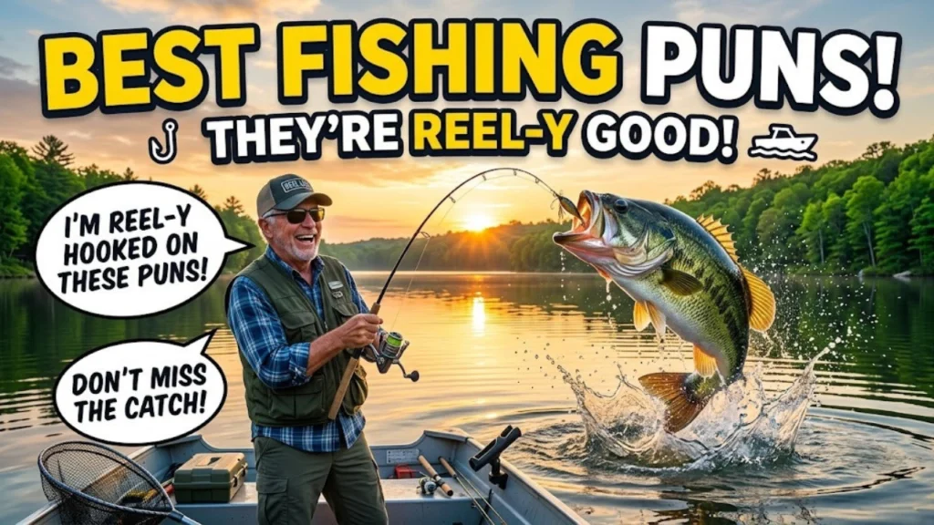 Best Fishing Puns One-Liners (Short and Funny)