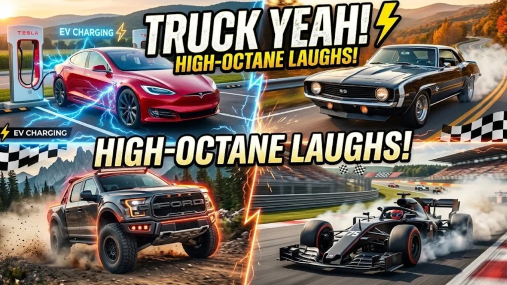 Car Puns by Type: Electric, Classic, Truck and Race Car