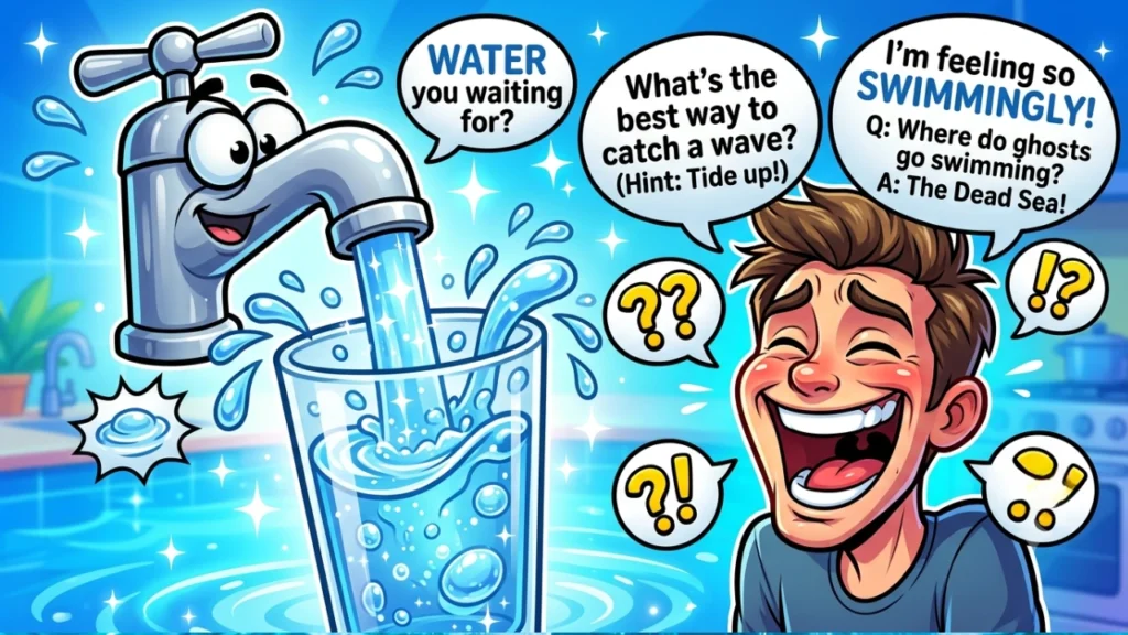 Clever Water Wordplay & Q&A Jokes