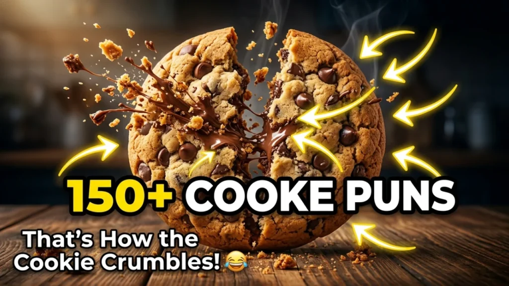 Cute & Flirty Cookie Puns for Captions