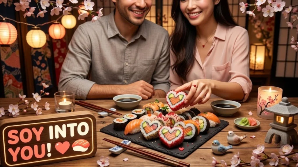 Cute, Romantic & Love Sushi Puns for Couples