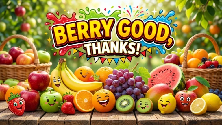 250+ Best Fruit Puns: Funny One-Liners, Clever Jokes & Sweet Captions (2026)