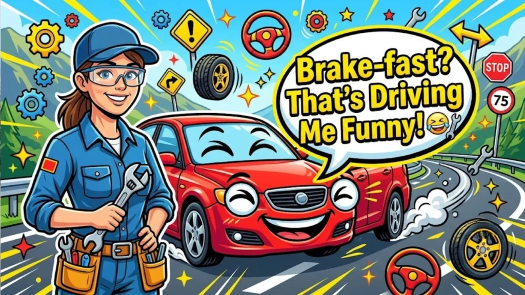 Funny Car Puns and One-Liners for Every Car Lover