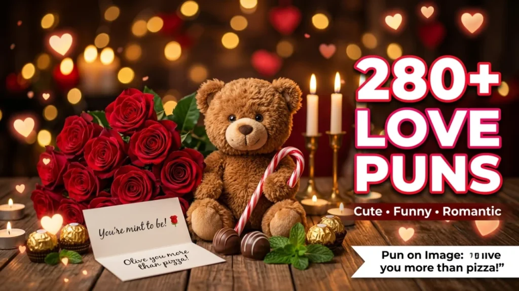 Funny Love Puns and Clever Love Jokes for Couples
