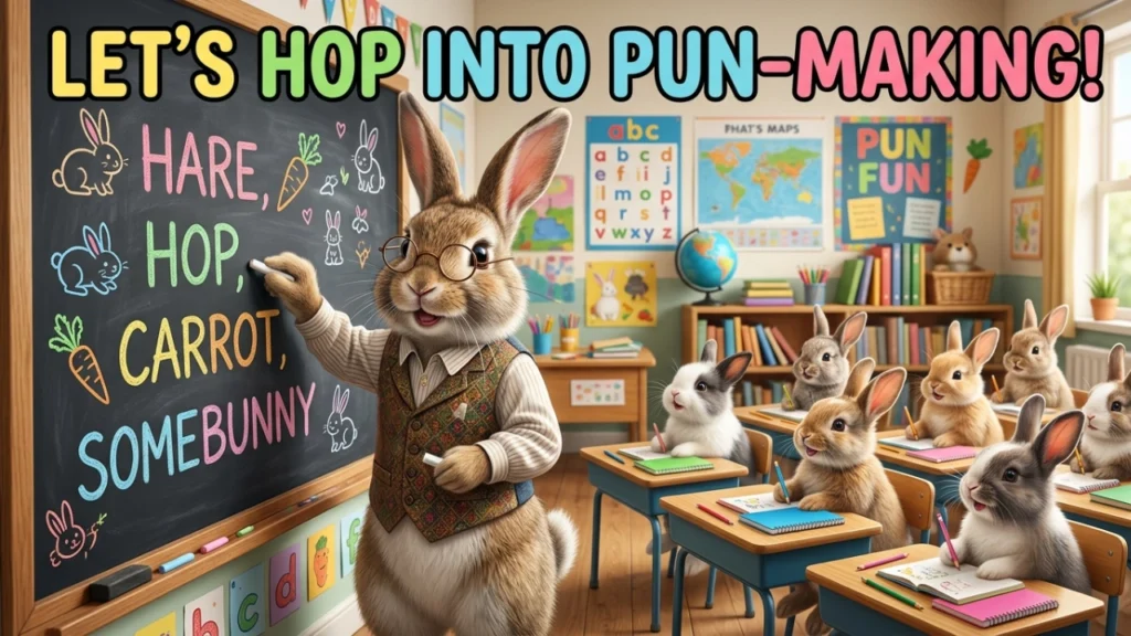 How to Create Your Own Bunny Puns