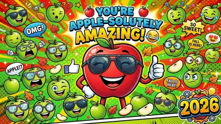 310+One-Line Apple Puns: Funny, Clever Jokes & Sweet Apple Captions (2026)