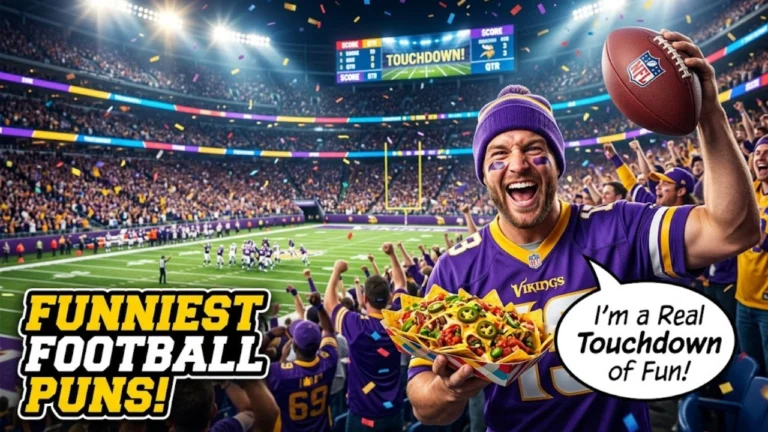160+One-Liner Football Puns: Funny, Clever Jokes & Touchdown Captions (2026)