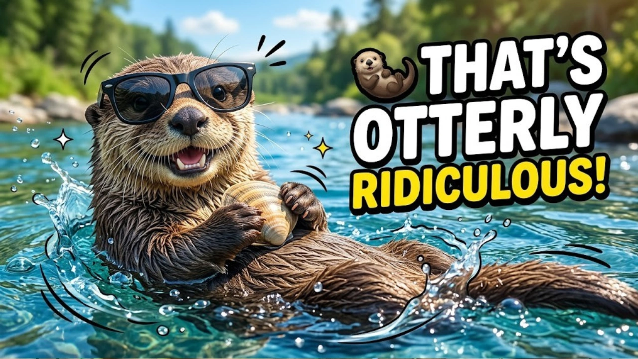 250+ One Liner Otter Puns: Funny , Clever Jokes & Otterly Cute Captions (2026)