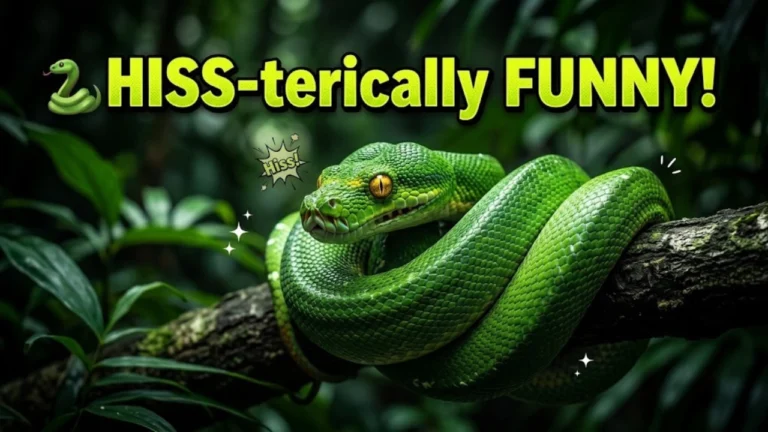 390+ One-Liner Snake Puns: Funny , Hiss-terical Jokes & Slithery Captions (2026)