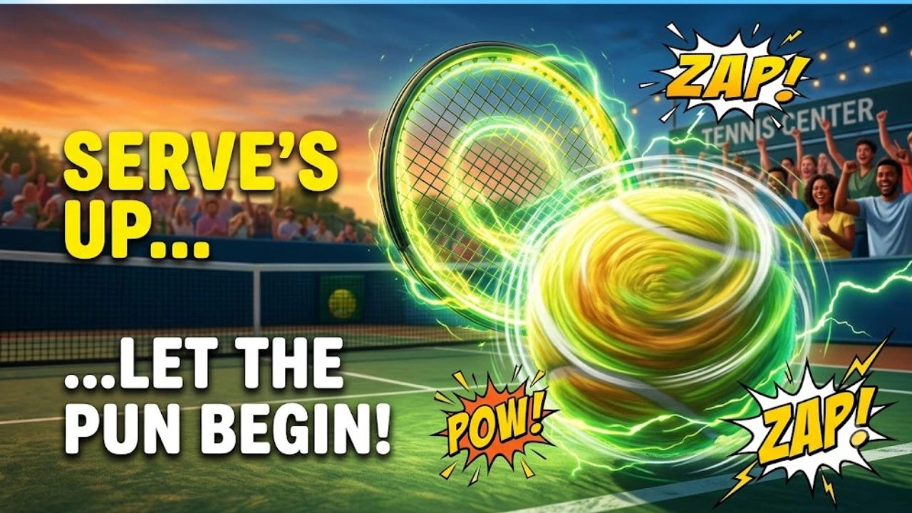 290+One-Liner Tennis Puns: Funny , Clever Jokes & Ace Captions (2026)