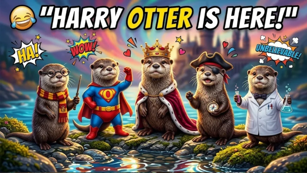 Otter Pun Names & How to Make Your Own
