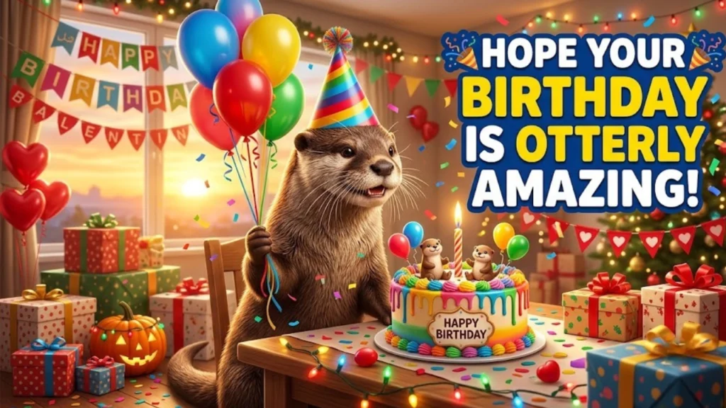 Otterly Cute Captions & Jokes