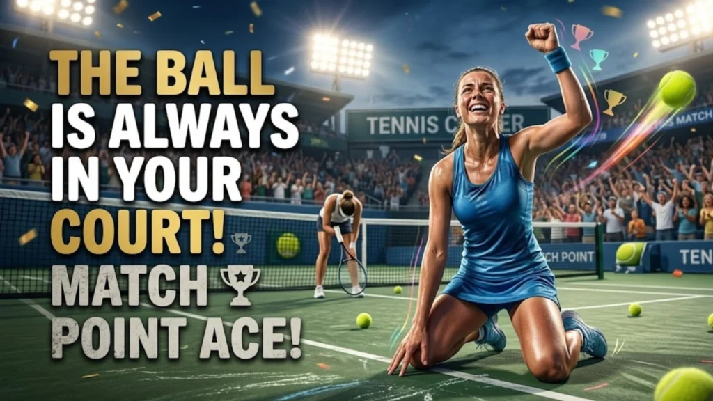Short Tennis Puns & Ace Wordplay Captions