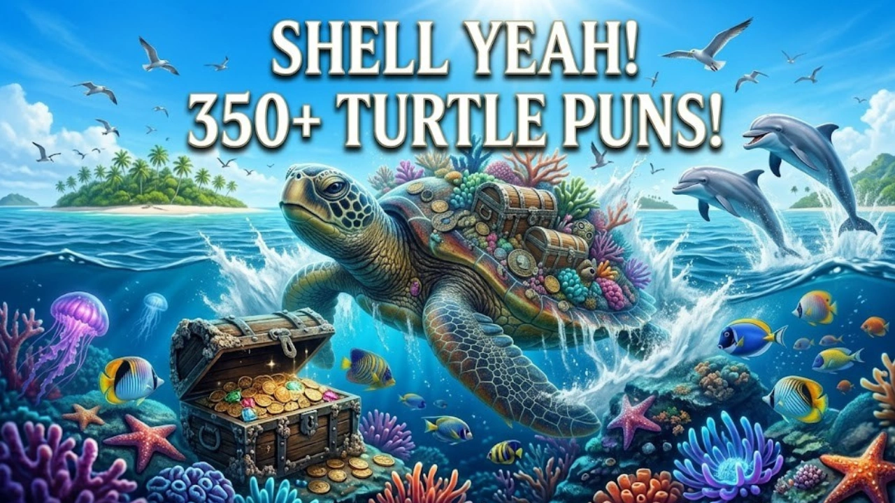 350+ Best Turtle Puns: Funny One-Liners, Clever Jokes & Shell-ebrating Captions (2026)