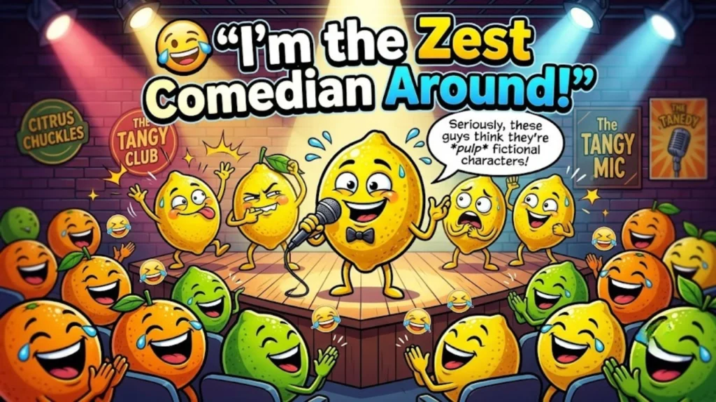 Zesty Lemon Jokes, Idioms & Catchphrases