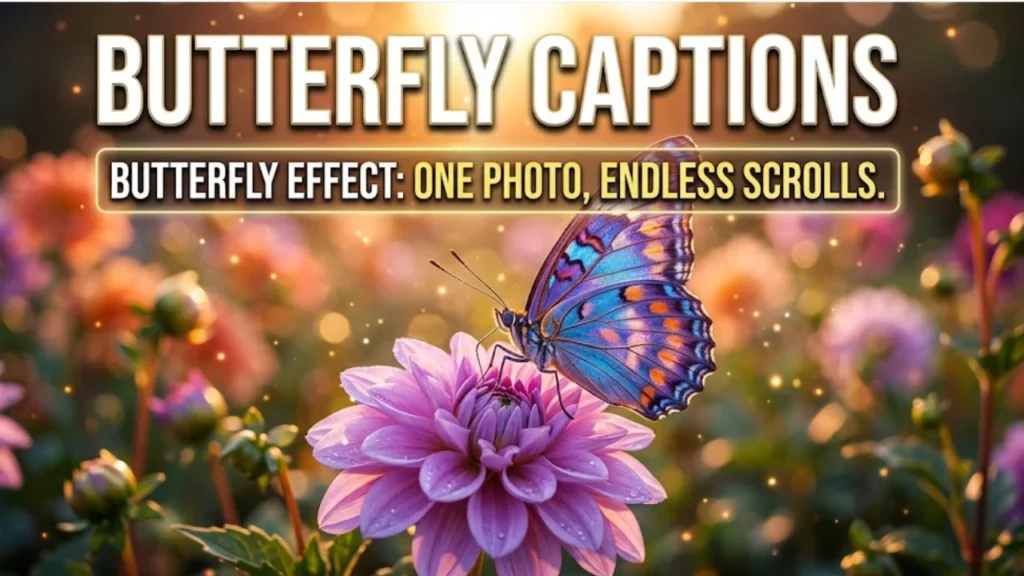 Best Butterfly Captions for Instagram and Social Media