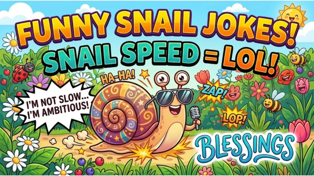 Best One-Liner & Short Snail Puns