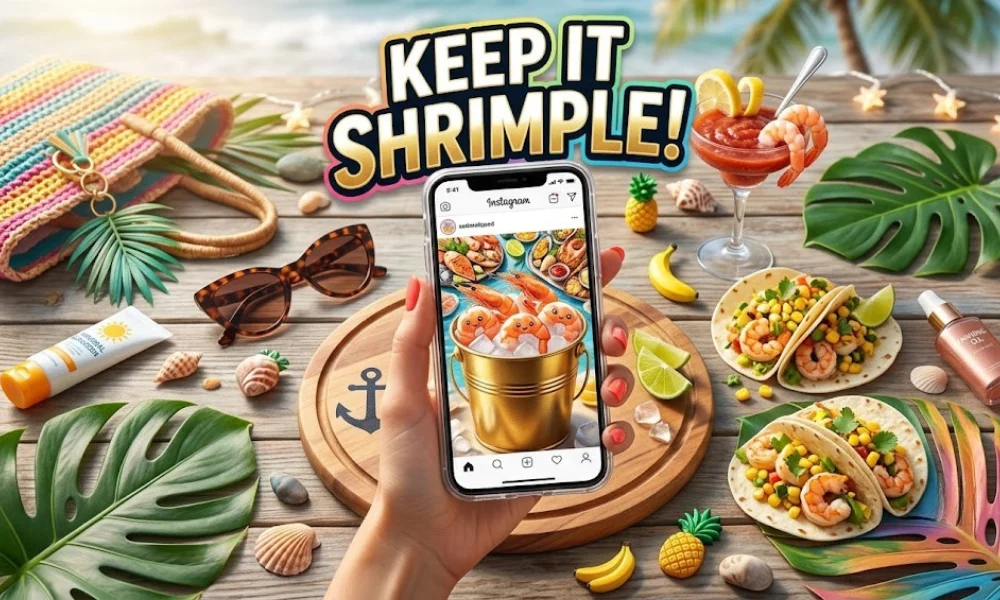 Best Shrimp Puns & Captions for Instagram, TikTok & Social Media
