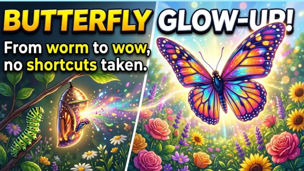 Butterfly Metamorphosis Puns: Transformation and Glow-Up Wordplay