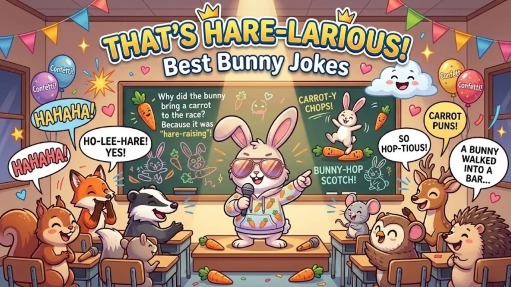 Classic Rabbit Jokes & Wordplay