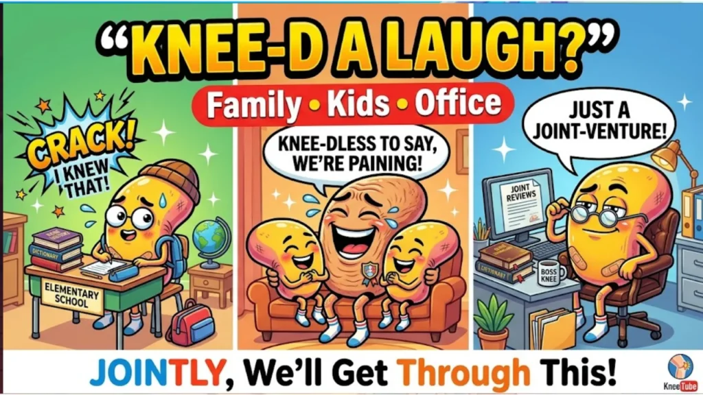 Clever Knee Wordplay Jokes and Knee Puns for Adults