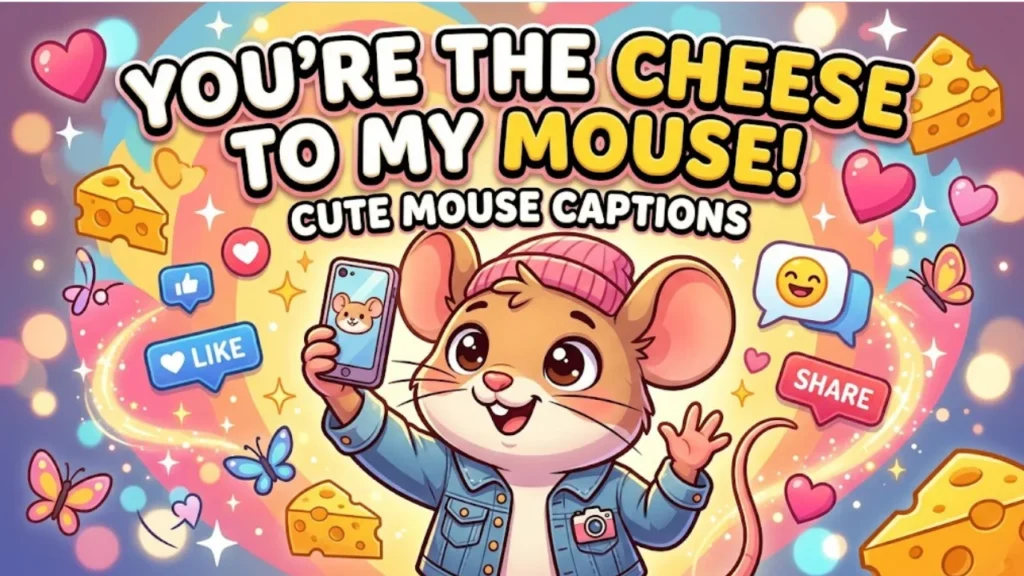 Clever Mouse JokesSqueak-Worthy Mouse Captions for Instagram & Texts