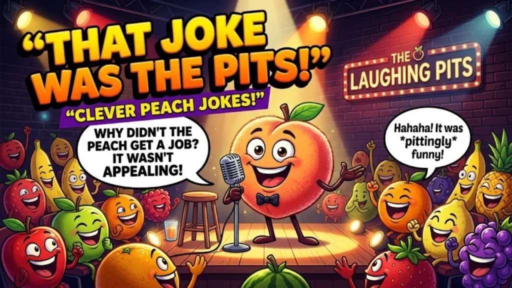 Clever Peach Jokes and Wordplay