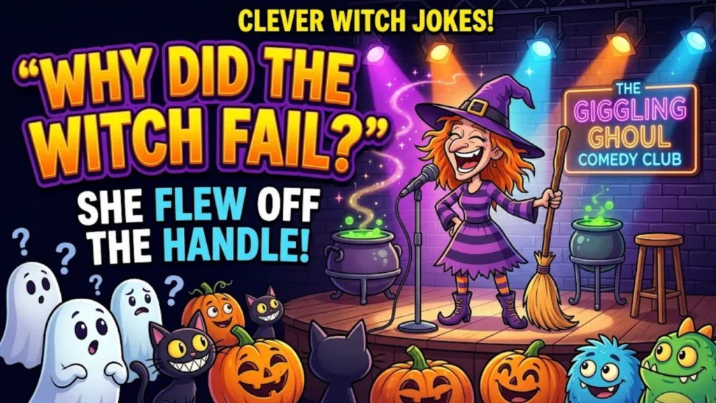 Clever Witch Jokes (With Answers)