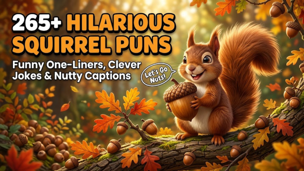 Clever & Witty Squirrel Jokes