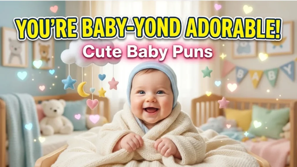 Cute Baby Puns and Sayings