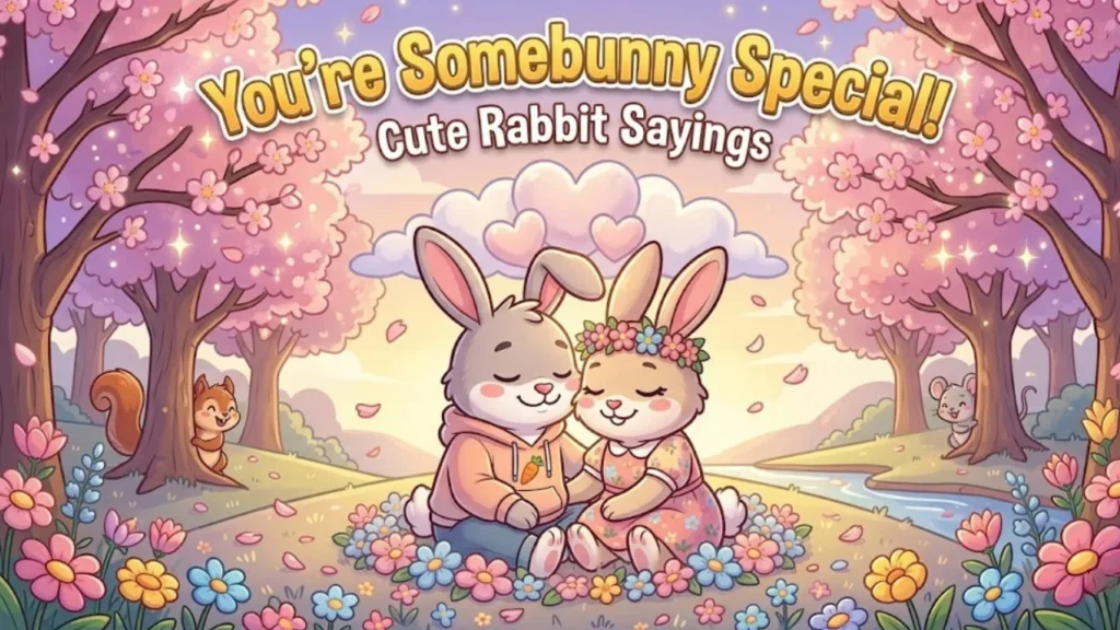 Cute Rabbit Puns & Sayings For Every Mood