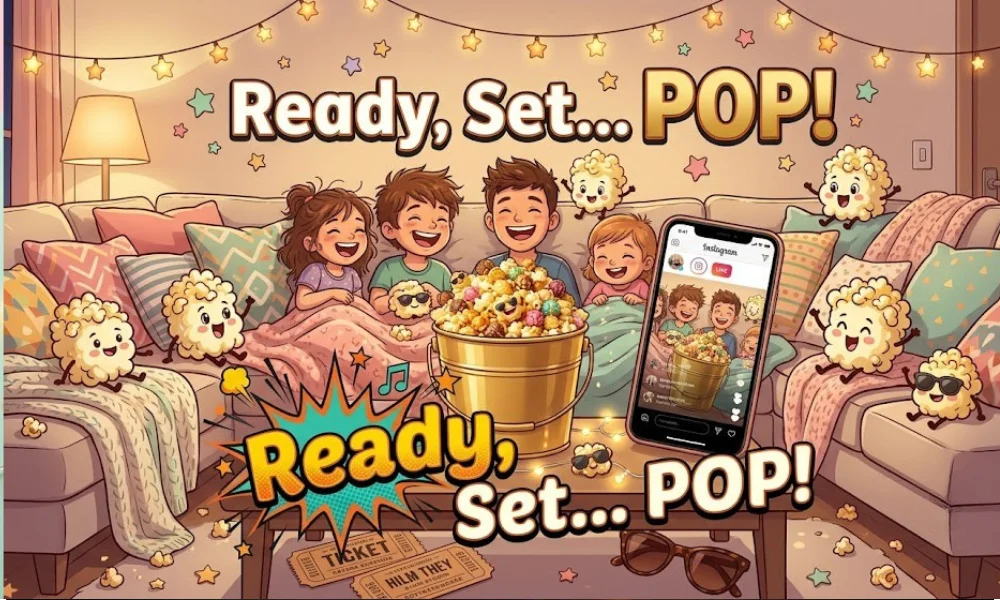 Cute and Clean Popcorn Puns for Kids and Family