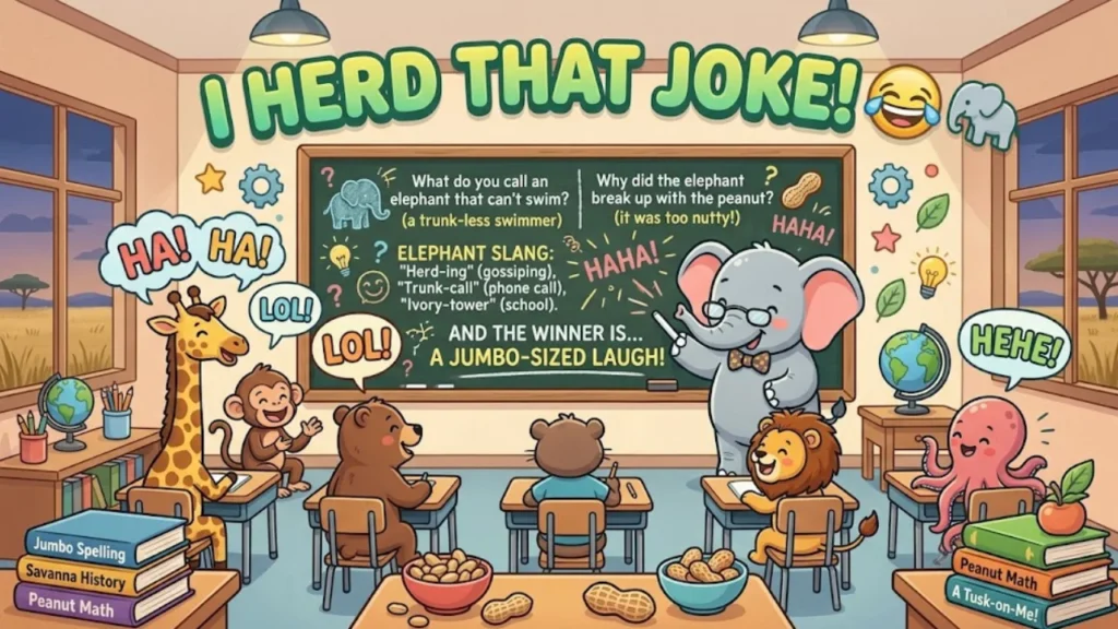 Elephant Jokes & Clever Wordplay