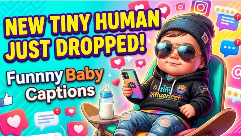 Funny Baby Captions for Instagram and Social Media