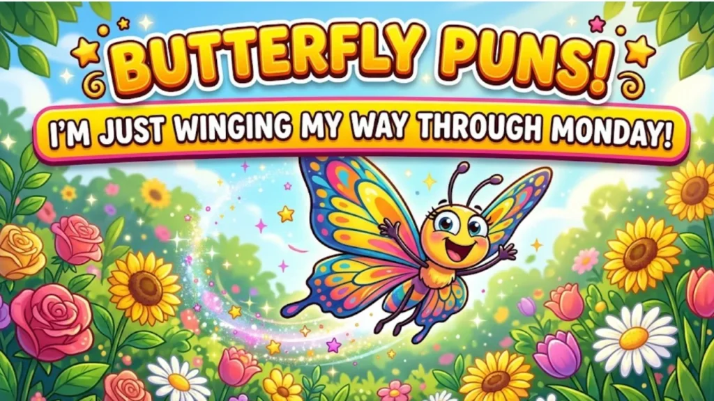 Funny Butterfly Puns and One-Liners (Best Butterfly Jokes 2026)
