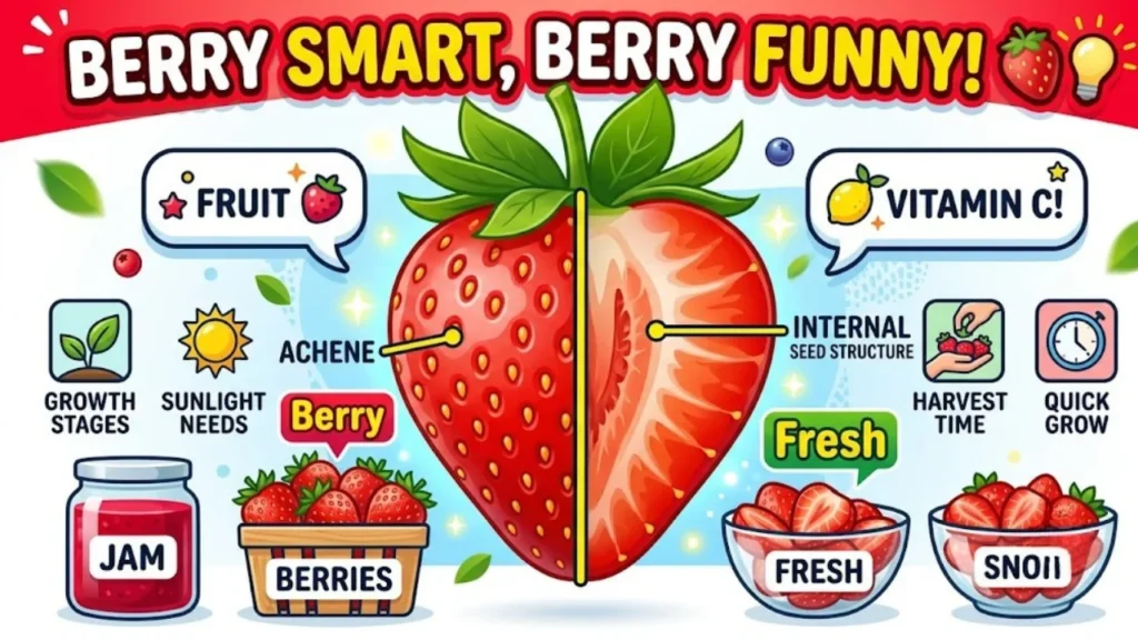 Funny & Classic Strawberry Puns One-Liners