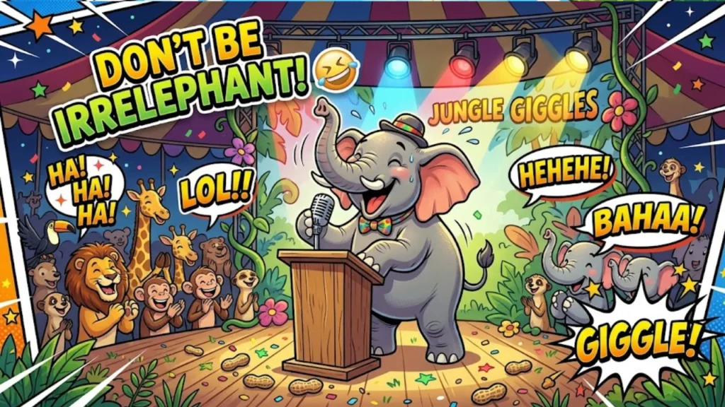 Funny Elephant Puns & One-Liners