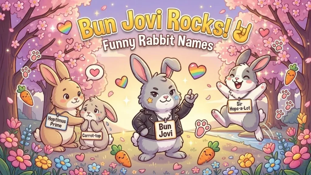 Funny Rabbit Names & Rabbit Love Language