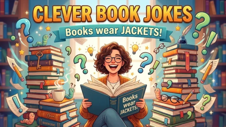 365+Hilarious Reading Puns: Funny One-Liners, Clever Book Jokes & Literary Captions (2026)