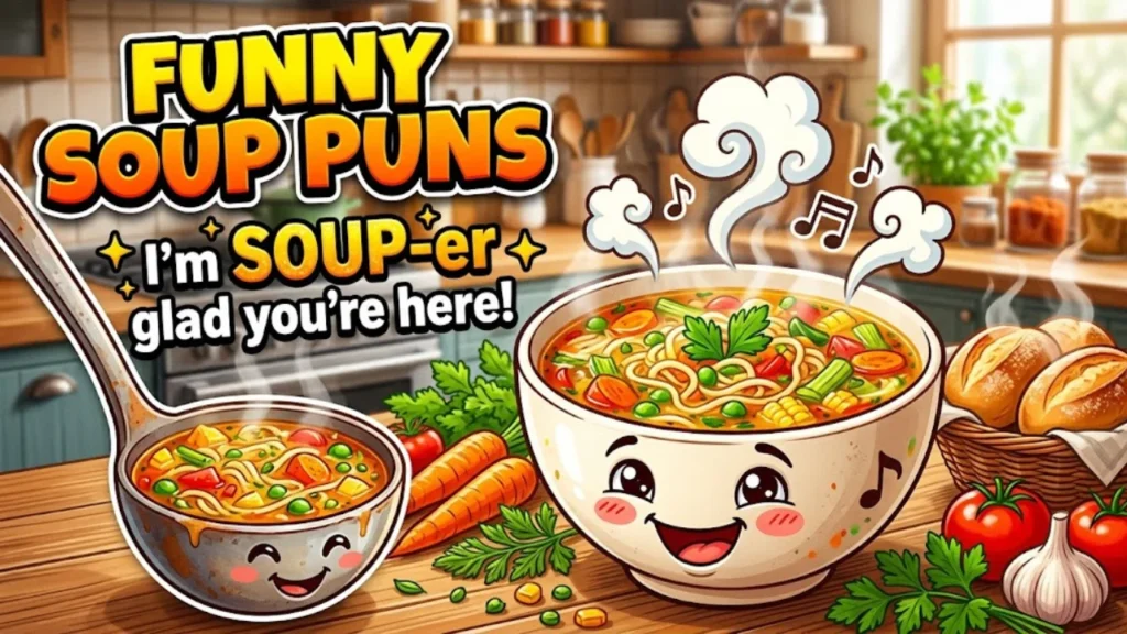 Funny Soup Puns & One-Liners for Every Mood