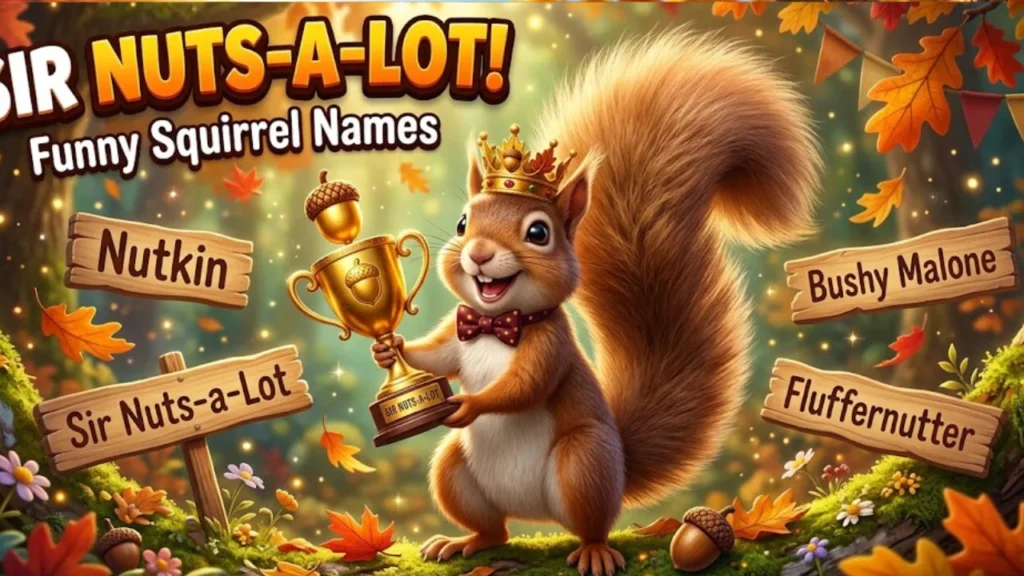 Funny Squirrel Puns for Instagram Captions