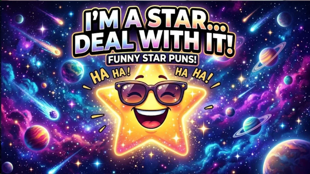 180+ Funny Star Puns, One-Liners & Clever Jokes