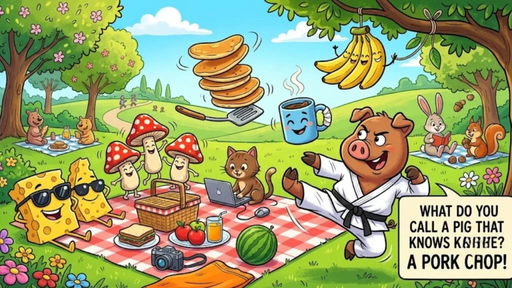 Funny Stupid Animal & Food Puns