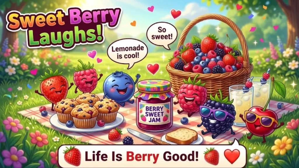 Funny & Sweet Berry Puns for Every Mood
