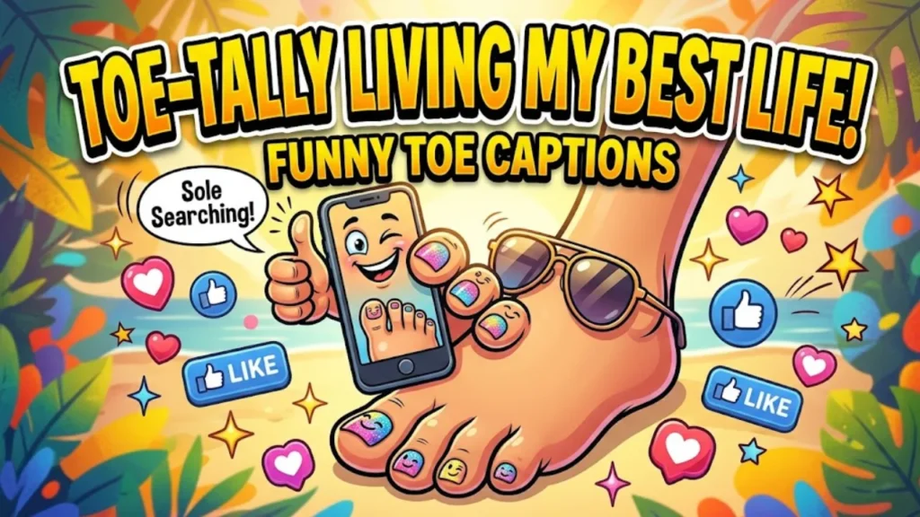 Funny Toe Puns And Clever One-Liners