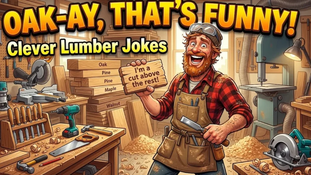 Funny Wood Puns & One-Liners