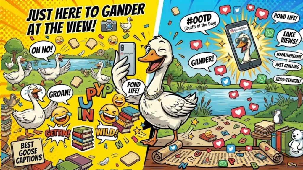 Goose Puns for Captions and Everyday Fun
