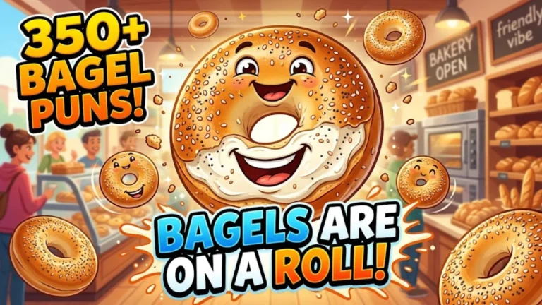 350+Hilarious Bagel Puns: Funny and Clever Bagel Puns for Every Occasion