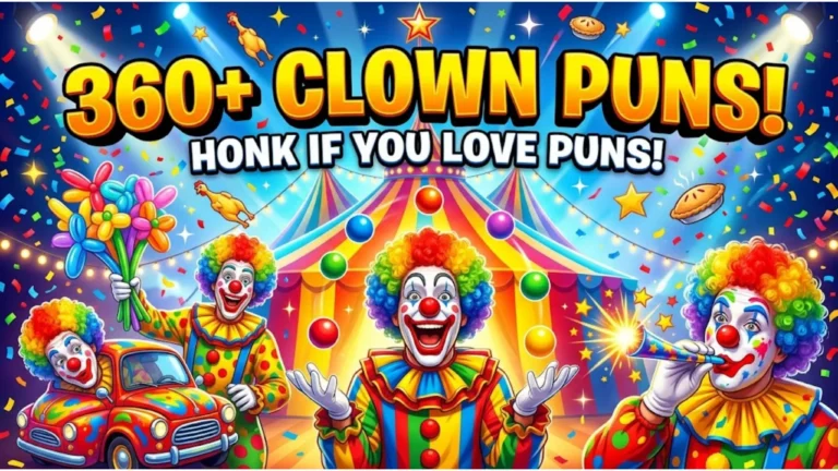 Hilarious Clown Puns